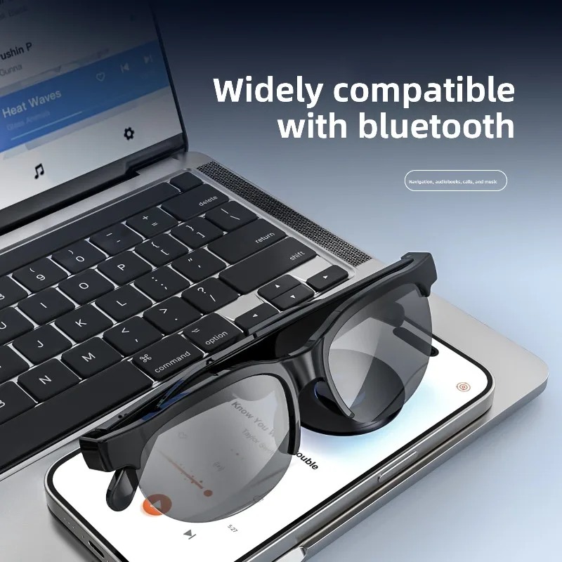 Smart Audio Sunglasses Bluetoo - Smart Glasses Lens ulasan dan harga