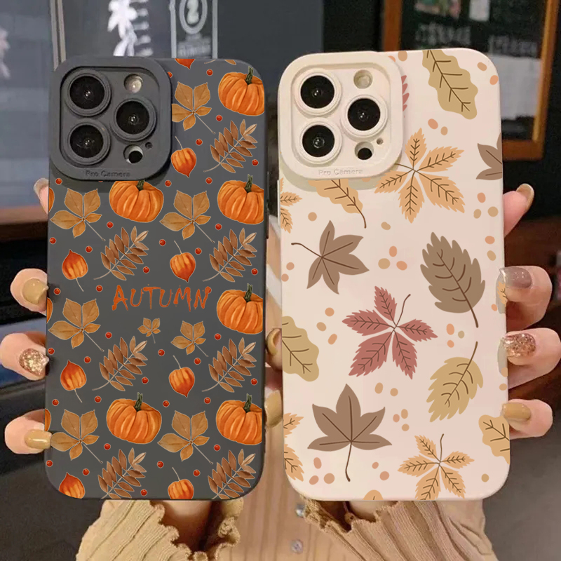 Retro Maple Leaf Pattern Phone - Samsung Galaxy S25 ulasan dan harga