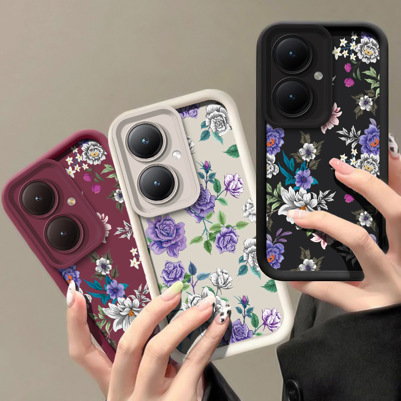 Flower Painting Phone Case For - Vivo Y28 ulasan dan harga