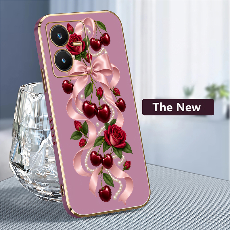 Bow Cherry Case For Vivo Y28 S - Vivo Y28 ulasan dan harga